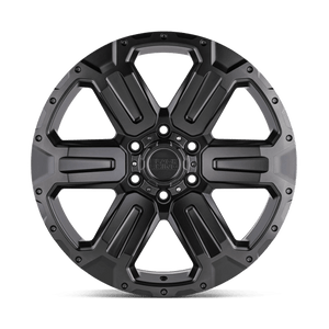 Black Rhino WANAKA M-gunmetal W/ Brushed Face 20x9 +35 6x114.3mm 76.1mm - Wheelwiz