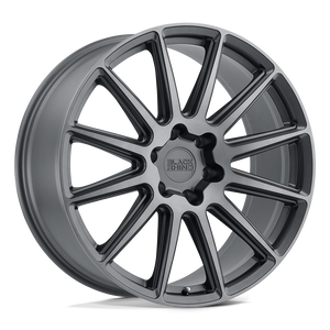 Black Rhino WAZA Brushed Gunmetal 22x10.5 +38 5x127mm 71.5mm - WheelWiz