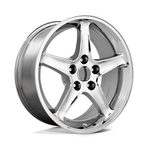 OE Creations PR102 Chrome 17x9 +18 4x108mm 64.2mm - WheelWiz