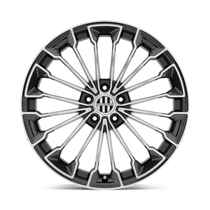 Victor Equipment WURTTEMBURG Gunmetal W/ Mirror Cut Face 18x8.5 +45 5x130mm 71.5mm - Wheelwiz