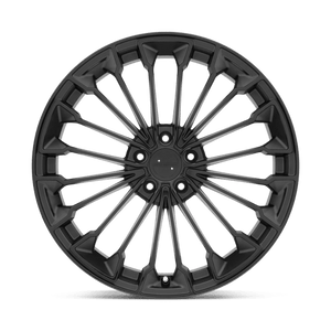 Victor Equipment WURTTEMBURG Matte Black W/ Gloss Black Face 22x9 +22 5x112mm 66.6mm - WheelWiz
