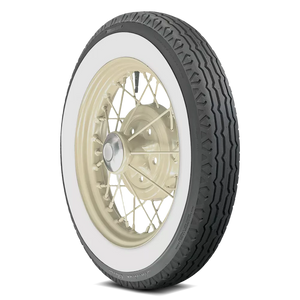 Coker American Classic Radial (Model A Plus Bias Look Radial) 440/450R21 Whitewall 440/450R21