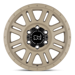 Black Rhino YELLOWSTONE Desert Sand 17x8 +38 6x130mm 84.1mm - Wheelwiz