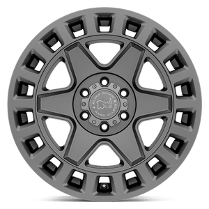 Black Rhino YORK Matte Gunmetal 18x8 +35 5x114.3mm 76.1mm - WheelWiz