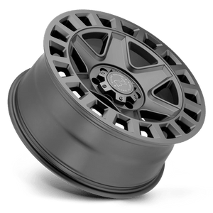 Black Rhino YORK Matte Gunmetal 17x9 +12 6x120mm 67.1mm - WheelWiz
