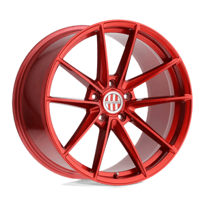 Victor Equipment ZUFFEN Candy Red 20x10 +50 5x130mm 71.5mm - Wheelwiz