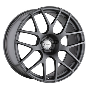 TSW NURBURGRING MATTE GUNMETAL 18x8 +35 5x120mm 76.1mm - WheelWiz