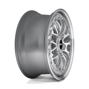 Rotiform R155 LSR Gloss Silver Machined 18x8.5 +35 5x100mm 57.1mm - WheelWiz