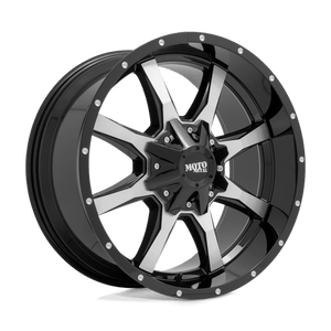 Moto Metal MO970 Gloss Black Machined Face 17x8 00 Custom 72.6mm - WheelWiz
