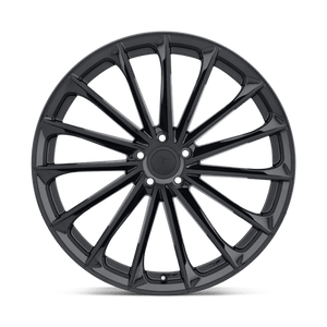 OHM PROTON Gloss Black 18x8.5 +30 5x114.3mm 64.2mm - WheelWiz