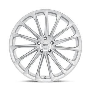 OHM PROTON Silver W/ Mirror Face 20x9 +30 5x114.3mm 64.2mm - WheelWiz