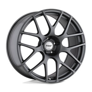 TSW NURBURGRING MATTE GUNMETAL 18x8 +35 5x120mm 76.1mm - WheelWiz