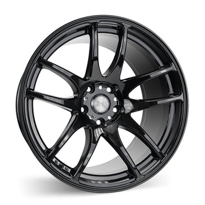 ESR Wheels SR08 Gloss Black 18x10.5 +22 5x114.3mm 73.1mm - WheelWiz