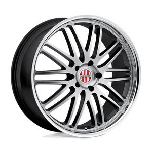Victor Equipment LEMANS HYPER SILVER W/ MIRROR CUT LIP 18x8 +45 5x130mm 71.5mm - WheelWiz