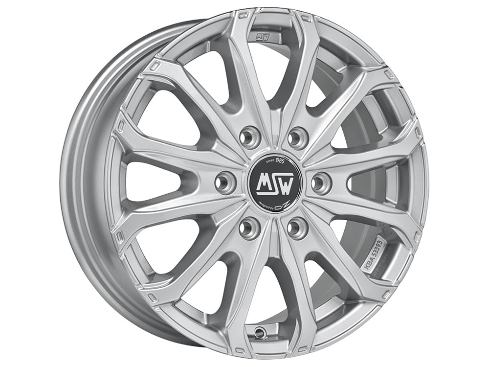 MSW 48 VAN 6 HOLES FULL SILVER 16x6.5 +68 6x125mm 0mm