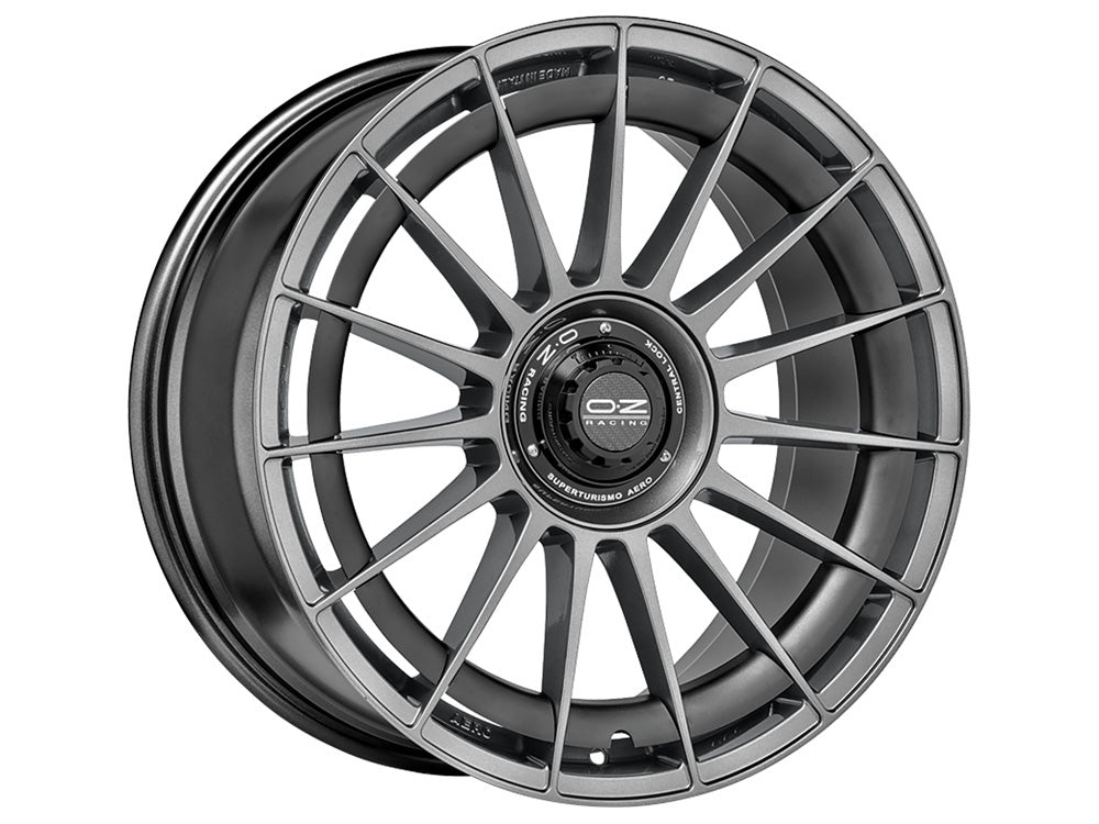 OZ Racing SUPERTURISMO AERO STAR GRAPHITE 18x8 +35 5x112mm 75mm - Wheelwiz