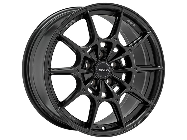 Sparco FF2 MATT BLACK 18x8 +45 5x114.3mm 73mm– Wheelwiz