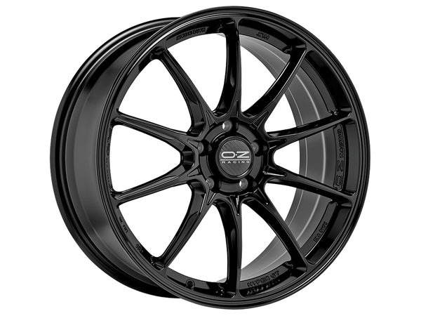 OZ Racing HYPER GT HLT GLOSS BLACK 18x8 +35 5x112mm 75mm– Wheelwiz