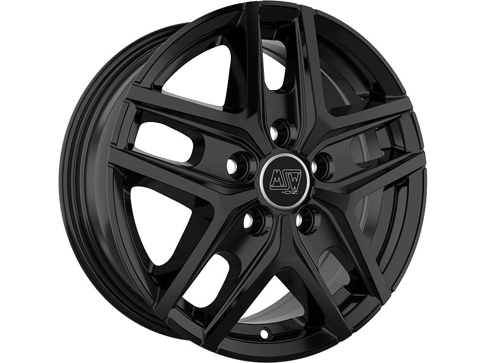 MSW 40 VAN GLOSS BLACK 16x6.5 +55 5x130mm 0mm - Wheelwiz