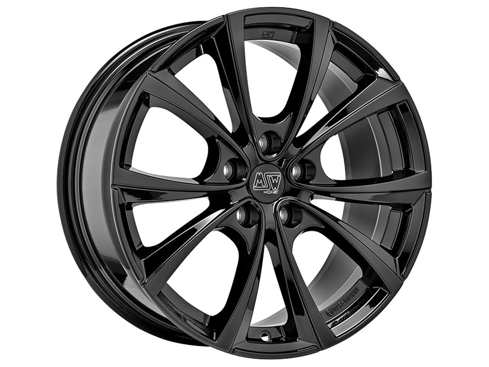MSW 27T GLOSS BLACK 19x8.5 +35 5x114.3mm 0mm