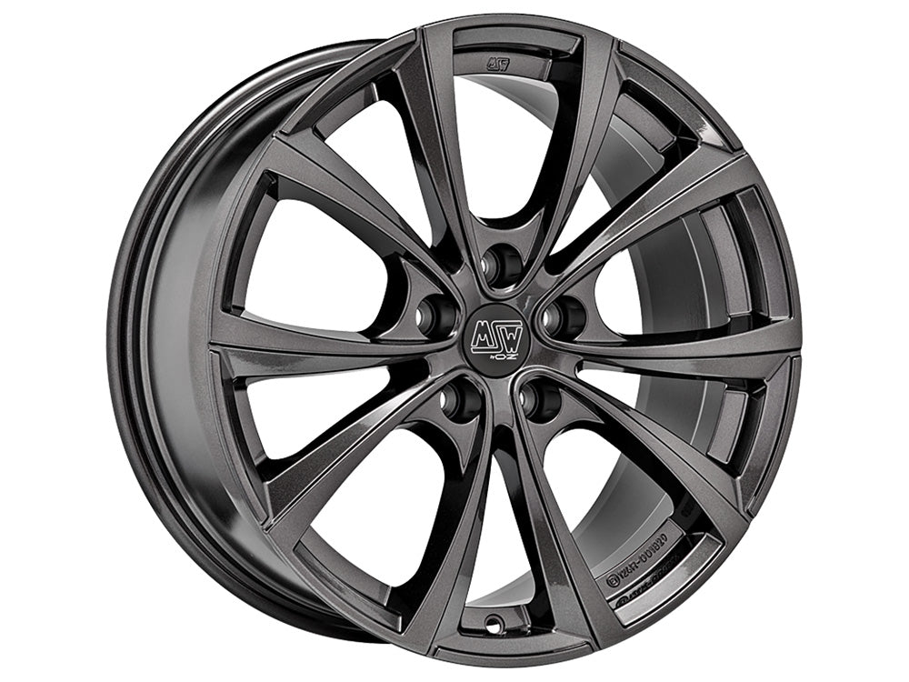MSW 27T GLOSS DARK GREY 19x8.5 +35 5x114.3mm 0mm