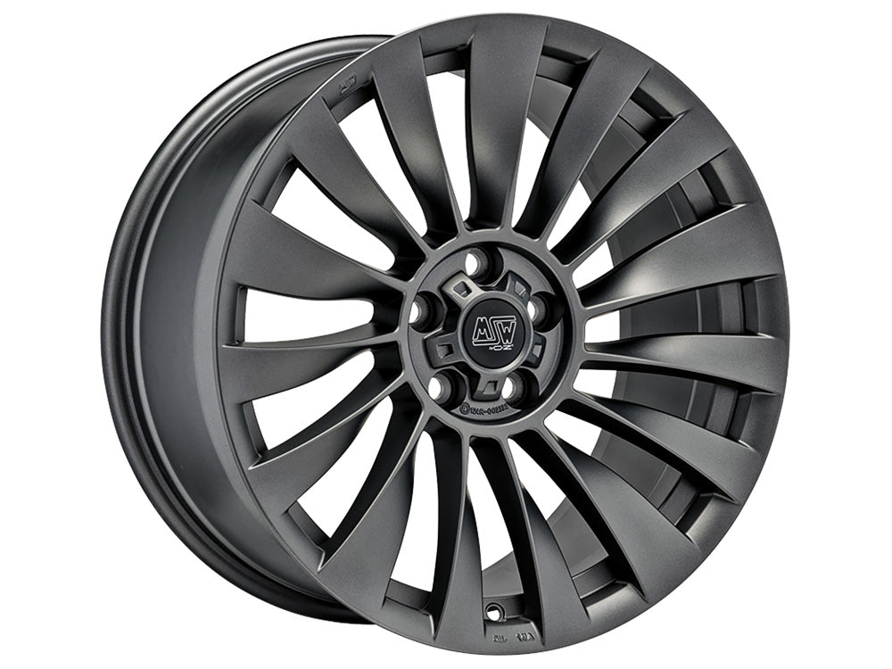 MSW 37T MATT DARK GRAPHITE 19x9.5 +45 5x114.3mm 0mm - Wheelwiz