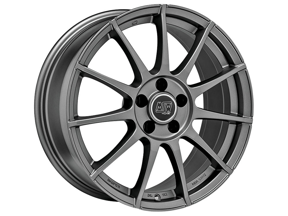 MSW 85 MATT GRAPHITE 16x6.5 +38 5x100mm 0mm - Wheelwiz