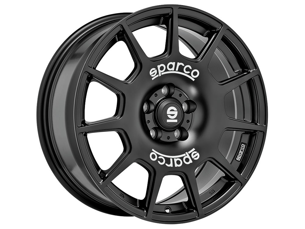 Sparco TERRA MATT BLACK WHITE LETTERING 16x7 +45 5x114.3mm 73mm