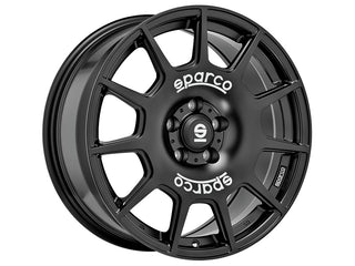 Sparco TERRA MATT BLACK WHITE LETTERING 18x8 +45 5x100mm 0mm