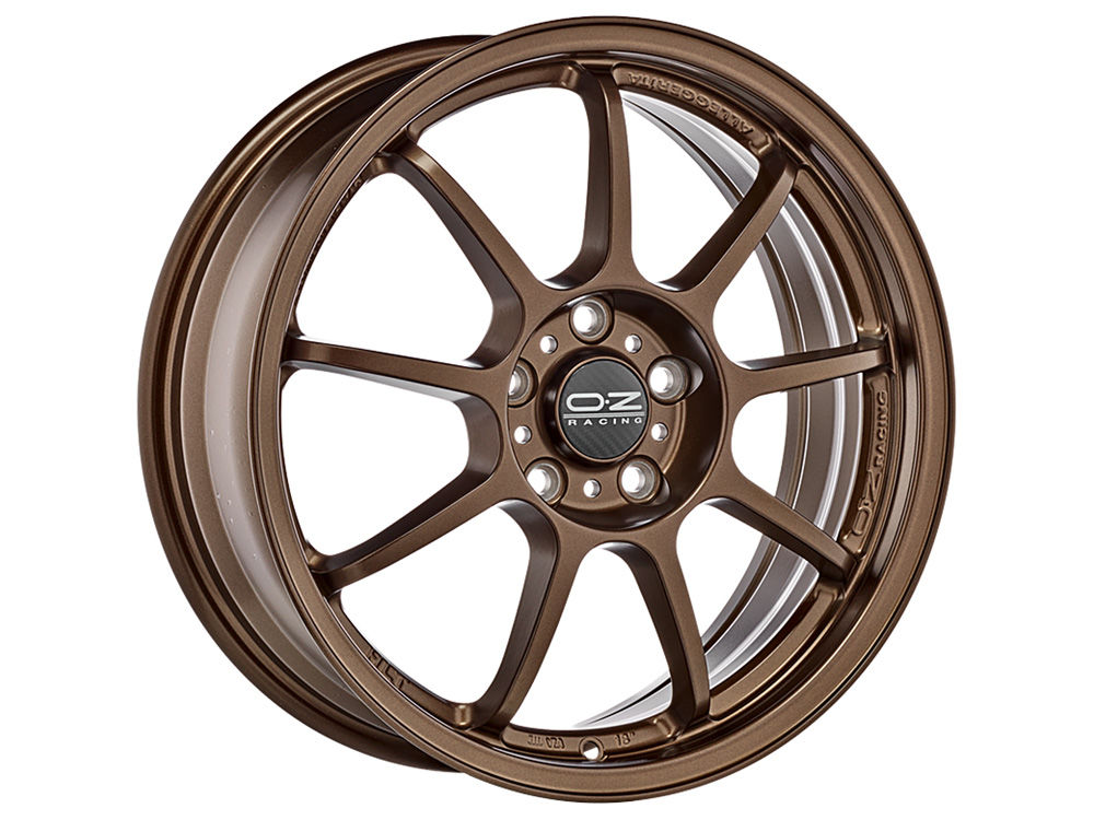 OZ Racing ALLEGGERITA HLT 4F MATT BRONZE 17x7 +44 4x100mm 68mm - Wheelwiz