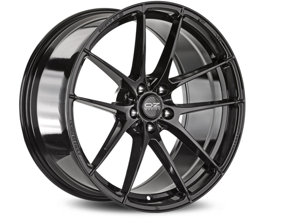 OZ Racing LEGGERA HLT GLOSS BLACK 21x12 +70 5x130mm 0mm - Wheelwiz