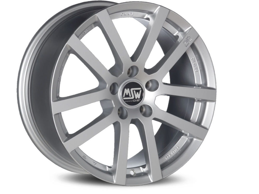 MSW 22 Full Silver 16x6.5 CUSTOM 5x108mm - WheelWiz