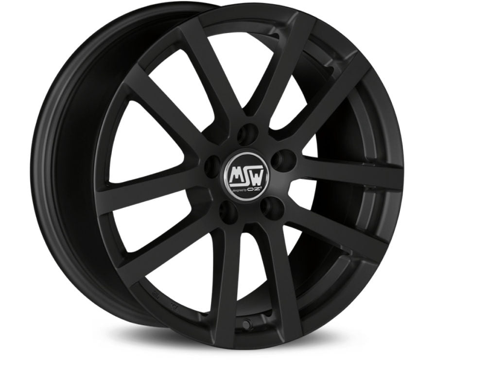 MSW 22 Matt Black 16x6.5 CUSTOM 5x114.3mm - WheelWiz