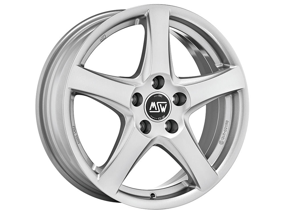 MSW 78 Full Silver 16x6.5 CUSTOM 5x114.3mm - WheelWiz