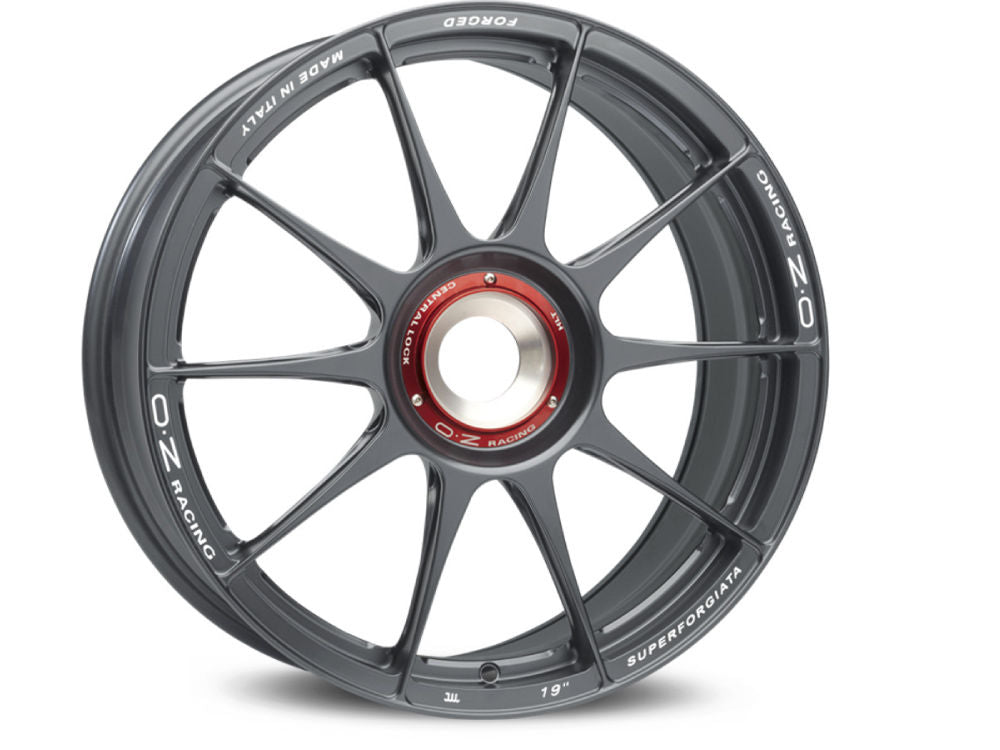 OZ Racing SUPERFORGIATA CL GRIGIO CORSA CON SCRITTE DI FRESATURA 19x9 +47 5x130mm 84mm - Wheelwiz
