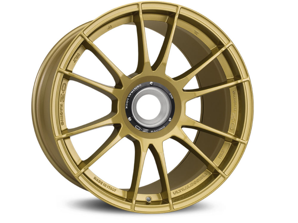 OZ Racing ULTRALEGGERA HLT CL RACE GOLD 20x9 +49 5x130mm 84mm - Wheelwiz