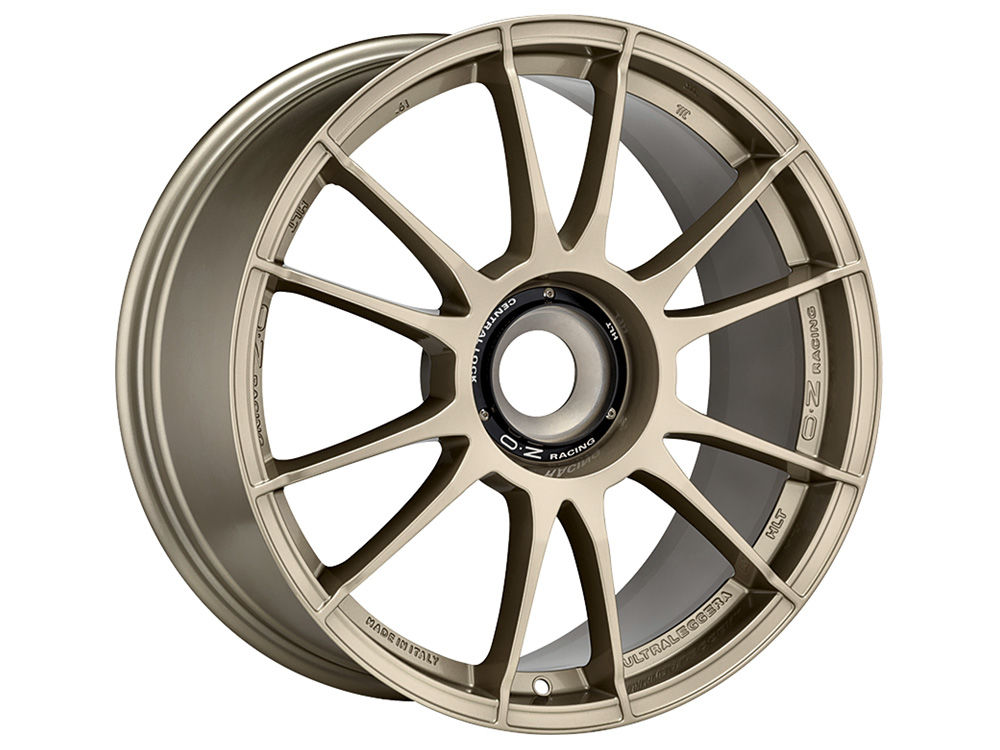 OZ Racing ULTRALEGGERA HLT CL WHITE GOLD 19x12 +63 5x130mm 84mm - Wheelwiz