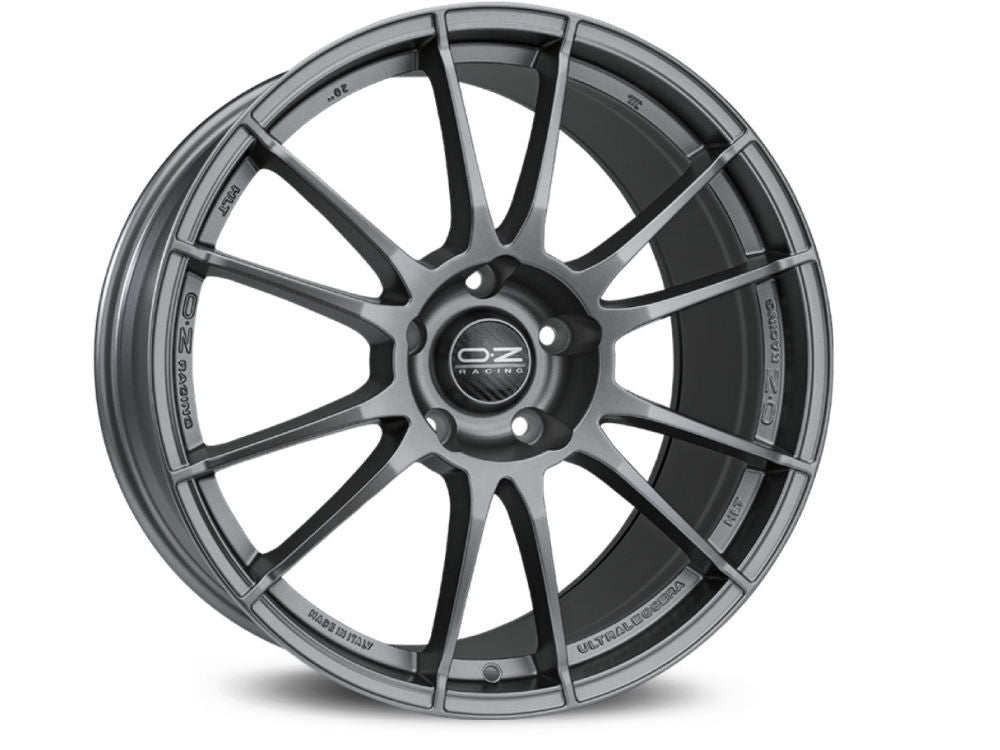 OZ Racing ULTRALEGGERA HLT Matte Graphite Silver 20x11 +75 5x120.65mm 70.1mm