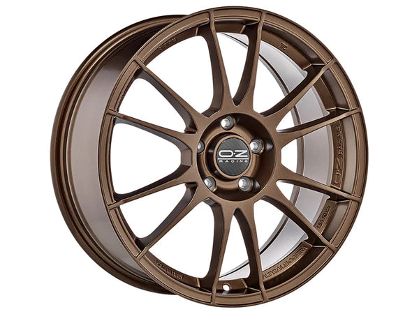 OZ ULTRALEGGERA 18x7.5 +48 5x100 56.10 MATT BRONZE - WheelWiz