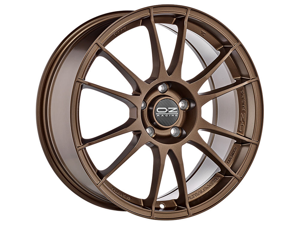 OZ Racing ULTRALEGGERA Matte Bronze 17x8 CUSTOM 5x112mm - WheelWiz