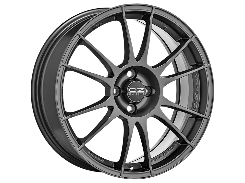 OZ Racing ULTRALEGGERA MATT DARK GRAPHITE 18x7.5 +33 4x98mm 0mm - Wheelwiz