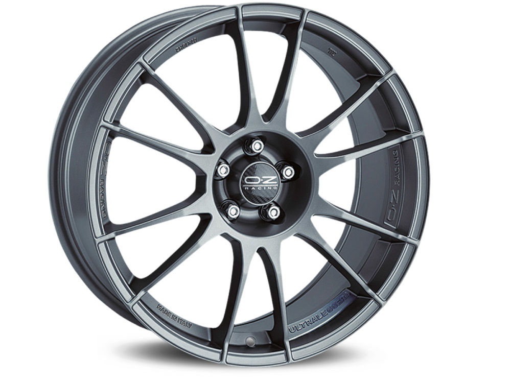 OZ Racing ULTRALEGGERA MATT GRAPHITE 17x7 +25 4x108mm 75mm - Wheelwiz