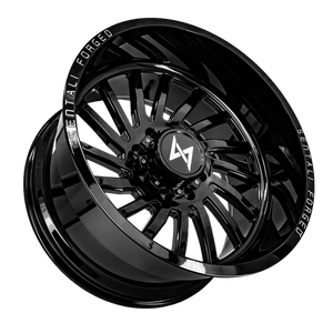 Sentali Forged SF-1 Gloss Black 26x16 -99 8x180mm 0mm - WheelWiz