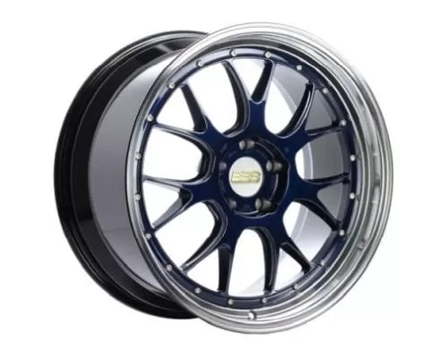 BBS LM 19x11 +37 5x120 PFS NAVY BLUE/DIAMOND CUT - WheelWiz
