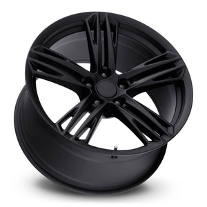 Factory Reproductions FR 35F Satin Black 20x9 +27 5x120mm 66.9mm
