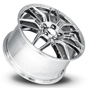Factory Reproductions FR 401 Chrome 19x10 +79 5x120.65mm 70.3mm