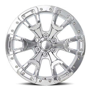 Factory Reproductions FR 99 Chrome 20x9 +20 6x139.7mm 93.1mm
