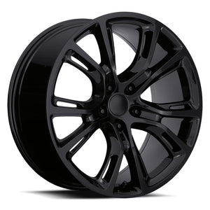 Factory Reproductions FR 88 Gloss Black 20x9 +34.7 5x127mm 71.5mm