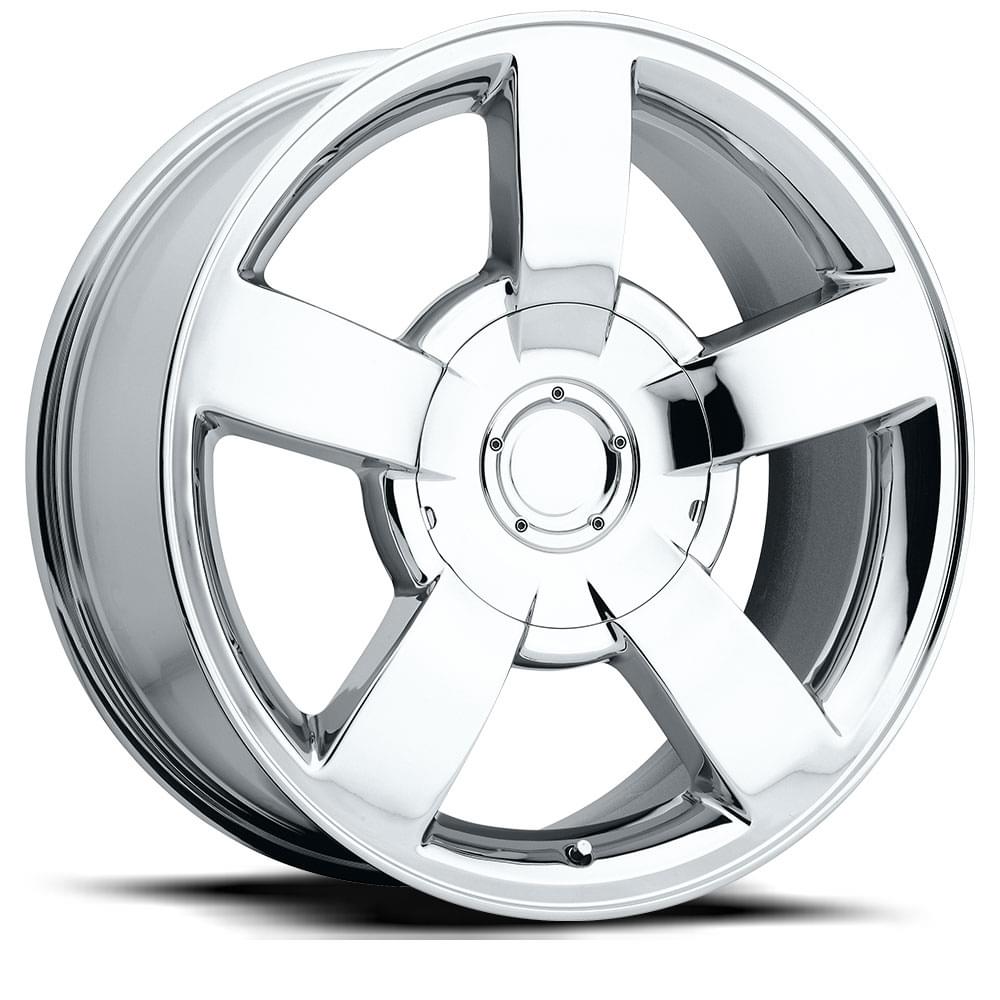 Factory Reproductions FR 33 Chrome 22x10 +30 6x139.7mm 78.1mm