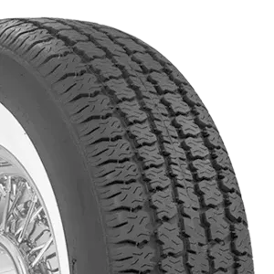 Coker American Classic Radial (3/8 INCH Whitewall) 235/60R16 - Wheelwiz